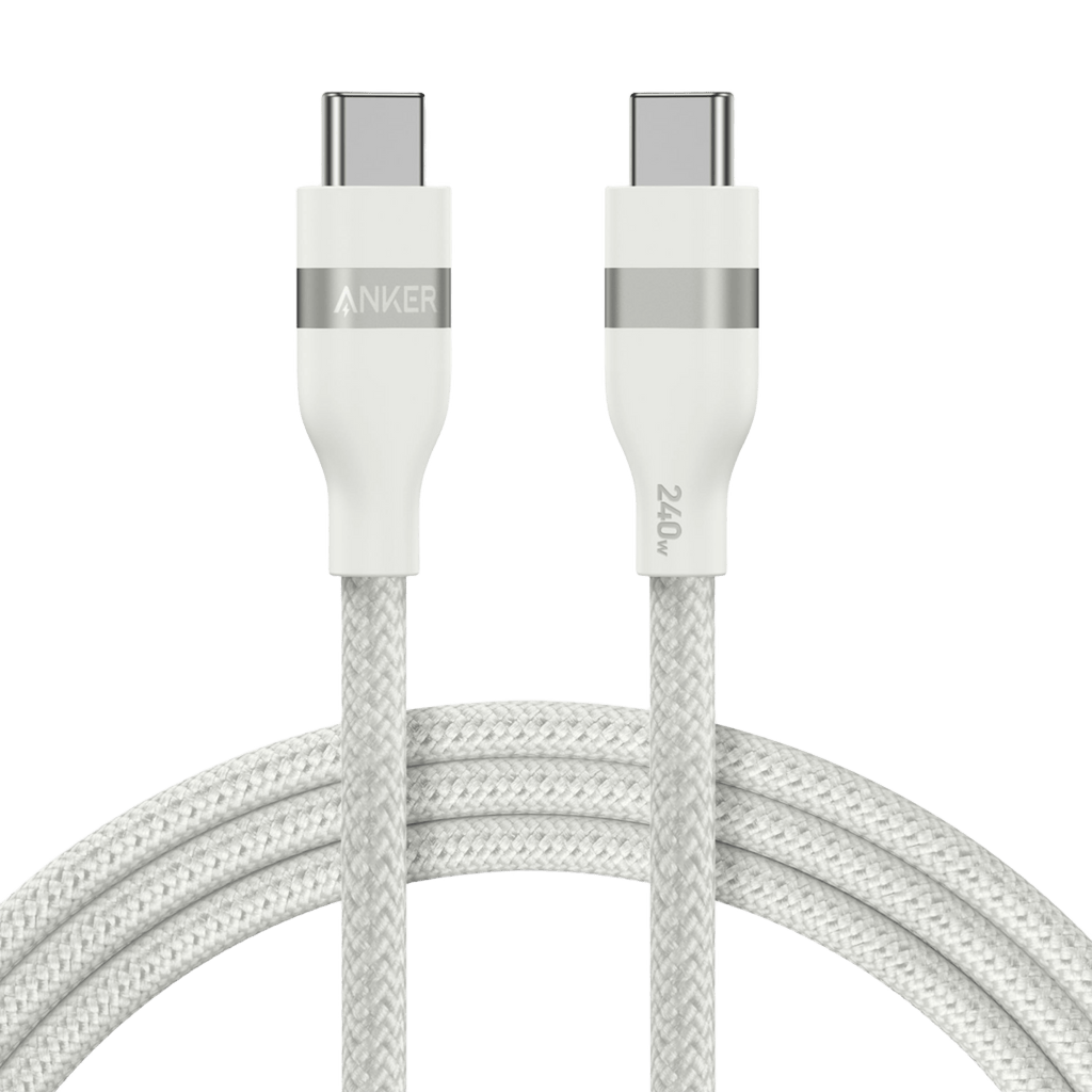 Anker USB-C to USB-C Cable (3 ft / 6 ft, 240W, Upcycled-Braided) - MERGE.DAY.1.FREESTYLE