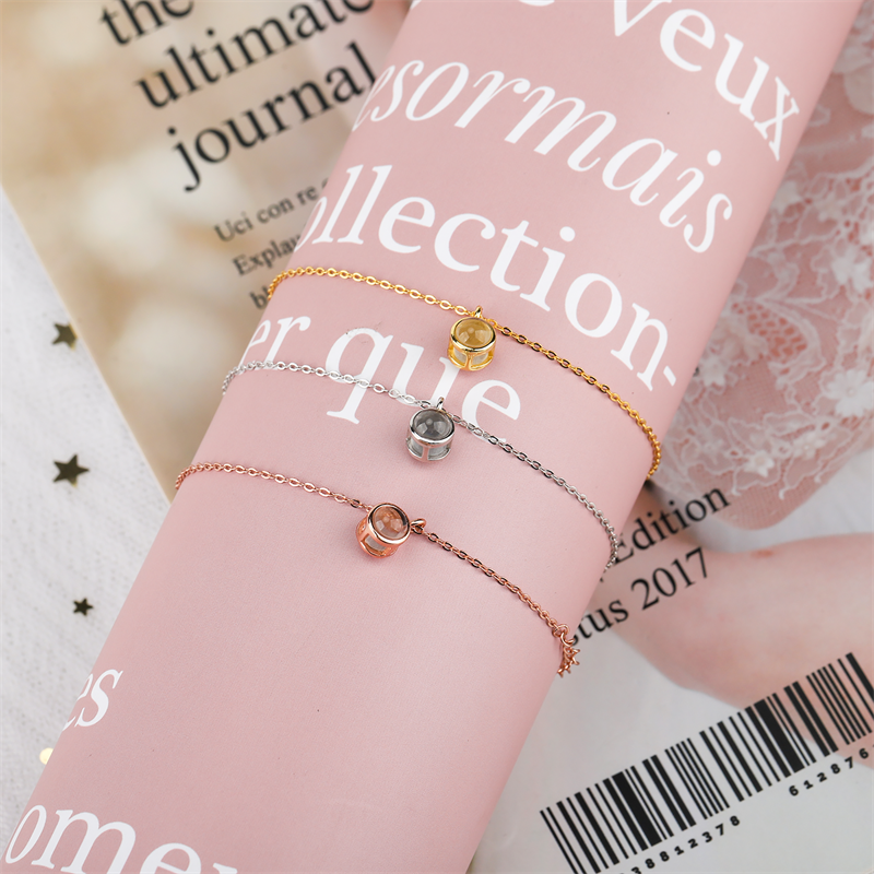 Custom Personalized Photo 100 Languages I Love You Projection Bracelet - MERGE.DAY.1.FREESTYLE