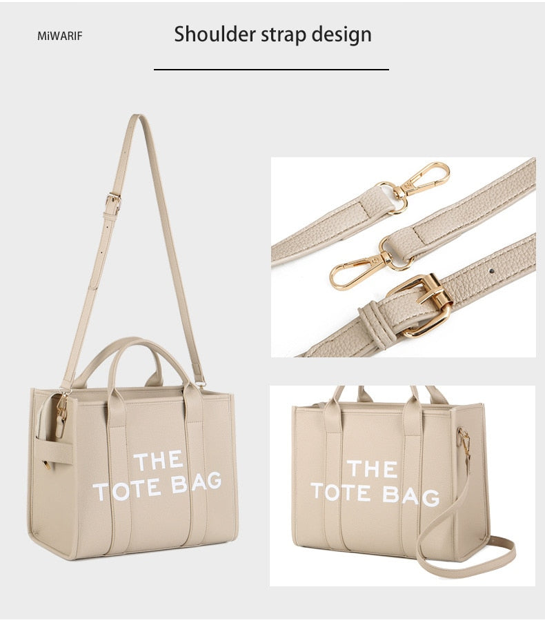 The Traveler Tote bag For Female Handbag Crossbody Leisure Large Bag PU - MERGE.DAY.1.FREESTYLE