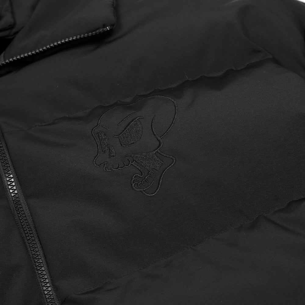 Embroidered Skull Jacket Streetwear Little Devil Designer Hood Padded Jacket Coat - MERGE.DAY.1.FREESTYLE