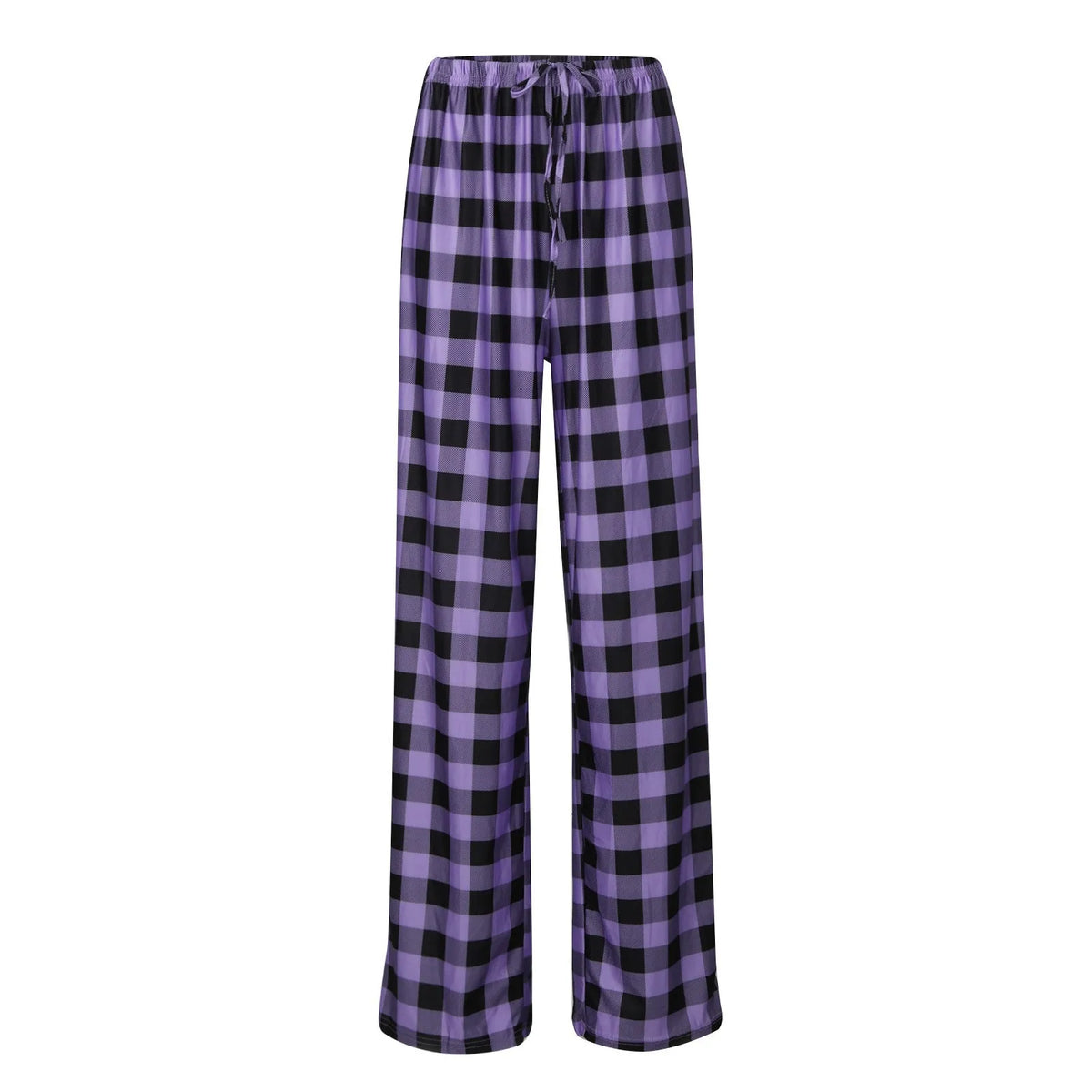 Women Christmas Pajama pants Autumn Winter Plaid Printed Pants - MERGE.DAY.1.FREESTYLE