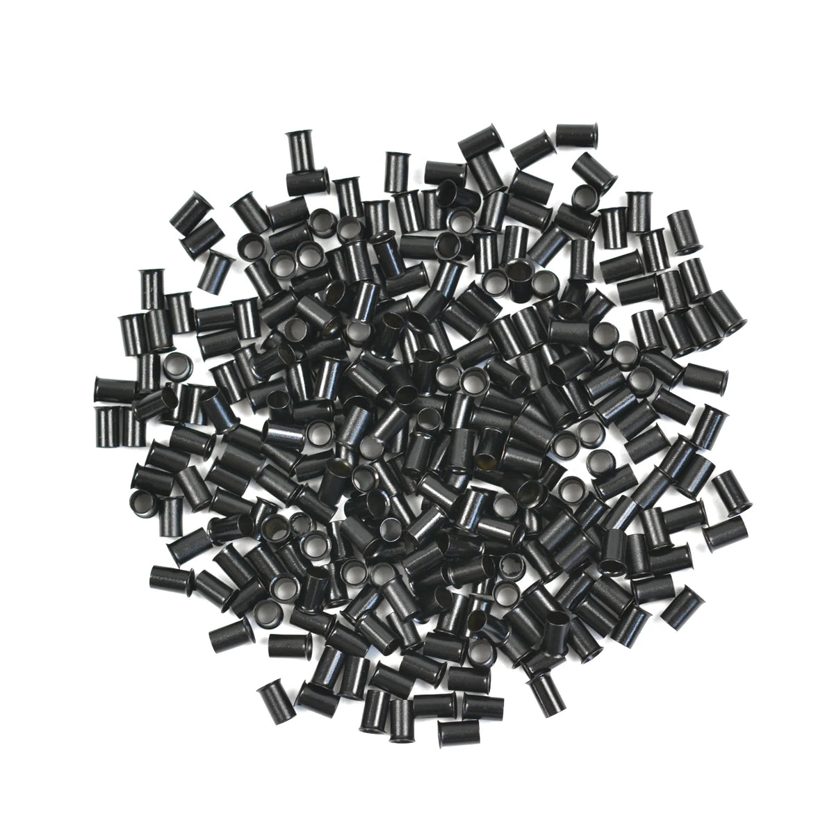 1000 Pcs Micro Ring Links Beads 3.4*6mm 3 Colors Flare Euro Lock Copper Tubes for I Tip Hair Extension Tools - MERGE.DAY.1.FREESTYLE