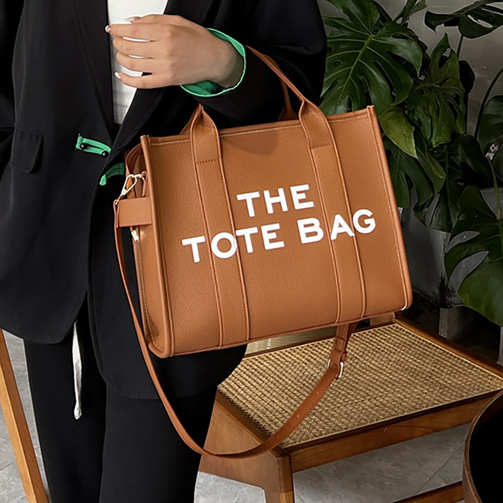 The Traveler Tote bag For Female Handbag Crossbody Leisure Large Bag PU - MERGE.DAY.1.FREESTYLE