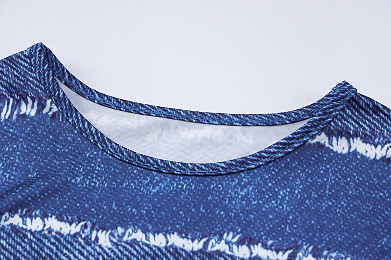 Print O Neck Long Sleeve Vintage Sexy Crop Top Patchwork Skirt 2 Pcs Set - MERGE.DAY.1.FREESTYLE