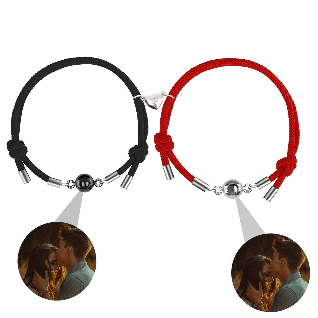 Custom Projection Braided Bracelet Personalized Photo Bracelet Custom Jewelry - MERGE.DAY.1.FREESTYLE