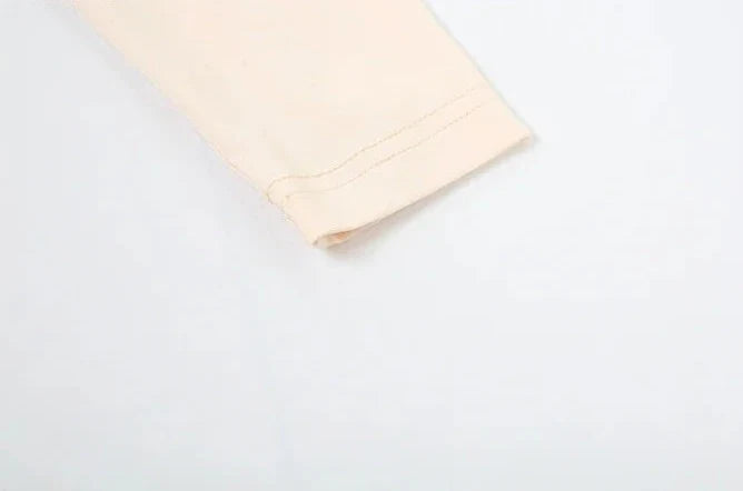 Backless Full Sleeve O-neck Basic Fit Bodycon - MERGE.DAY.1.FREESTYLE