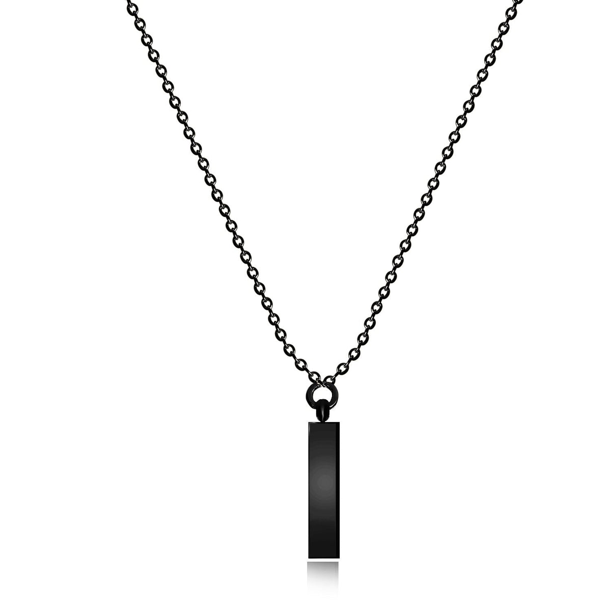 Geometry Interlocking Square Triangle Male Pendant Stacking Streetwear Necklace - MERGE.DAY.1.FREESTYLE