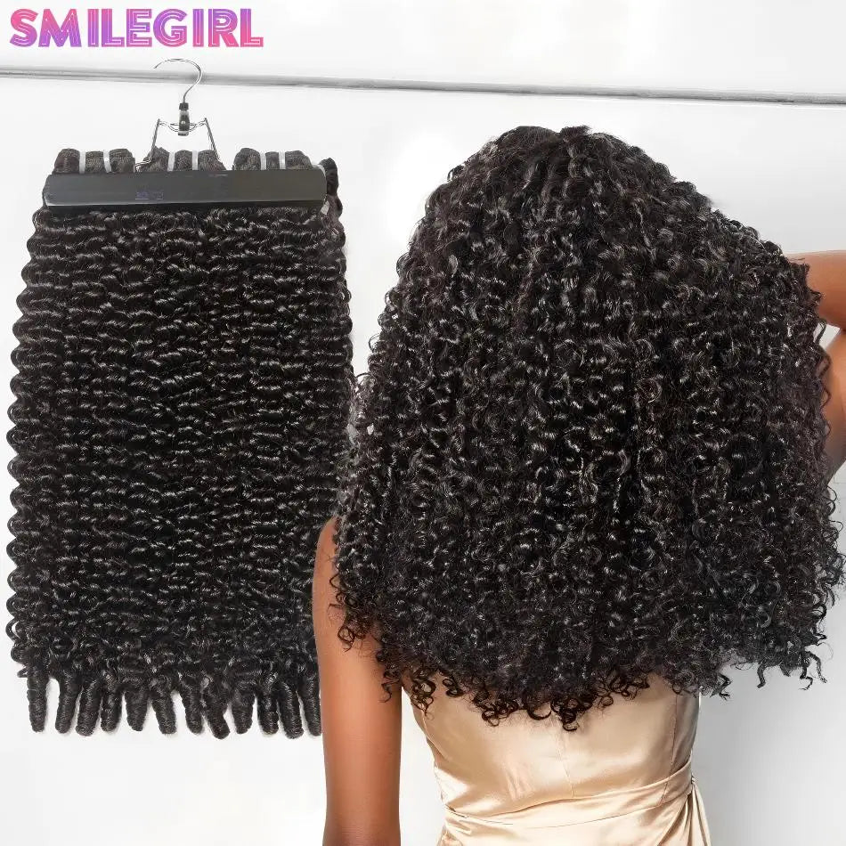 12A Burmese Curly Bundles Human Hair 18 20 22 24 Inch Unprocessed Virgin Hair Deep Wave Bundles With Spiral Curls Ends Water Wave Human Hair Bundles For Black Women Natural Color - MERGE.DAY.1.FREESTYLE