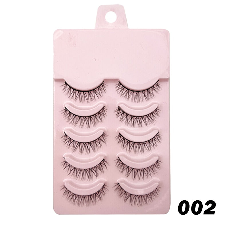 Manga Lashes Soft Natural Eyelashes Thick False Eyelashes - MERGE.DAY.1.FREESTYLE