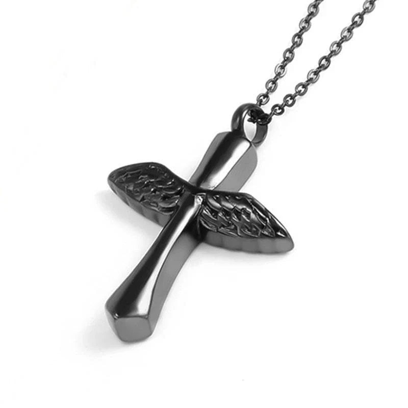 Saint St. Benedict Jesus Cross Pendant Necklace Christian Catholic Amulet - MERGE.DAY.1.FREESTYLE