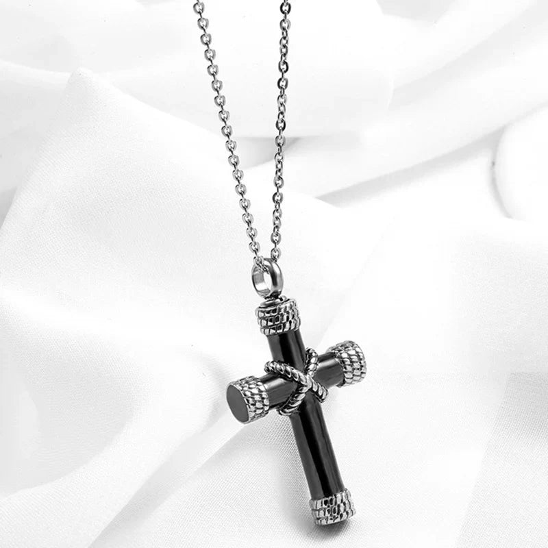 Saint St. Benedict Jesus Cross Pendant Necklace Christian Catholic Amulet - MERGE.DAY.1.FREESTYLE