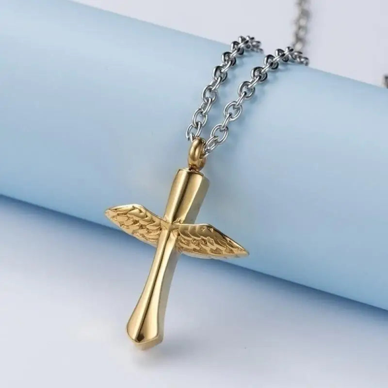 Saint St. Benedict Jesus Cross Pendant Necklace Christian Catholic Amulet - MERGE.DAY.1.FREESTYLE