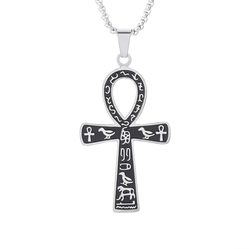Saint St. Benedict Jesus Cross Pendant Necklace Christian Catholic Amulet - MERGE.DAY.1.FREESTYLE