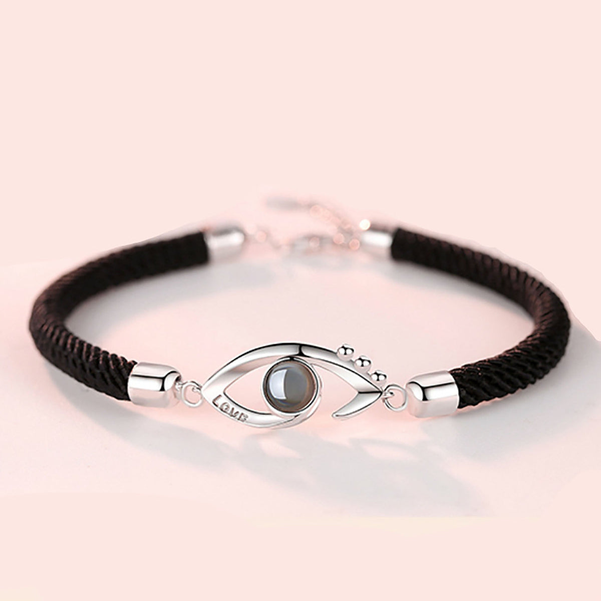 Customizable Photo EyesCircle Projection Bracelets Personalized Couple Memorial Jewelr - MERGE.DAY.1.FREESTYLE