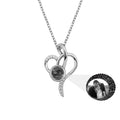 customizable Love photos Projection Necklace Pendant - MERGE.DAY.1.FREESTYLE