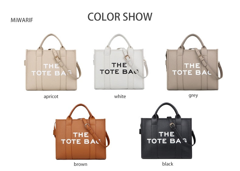 The Traveler Tote bag For Female Handbag Crossbody Leisure Large Bag PU - MERGE.DAY.1.FREESTYLE