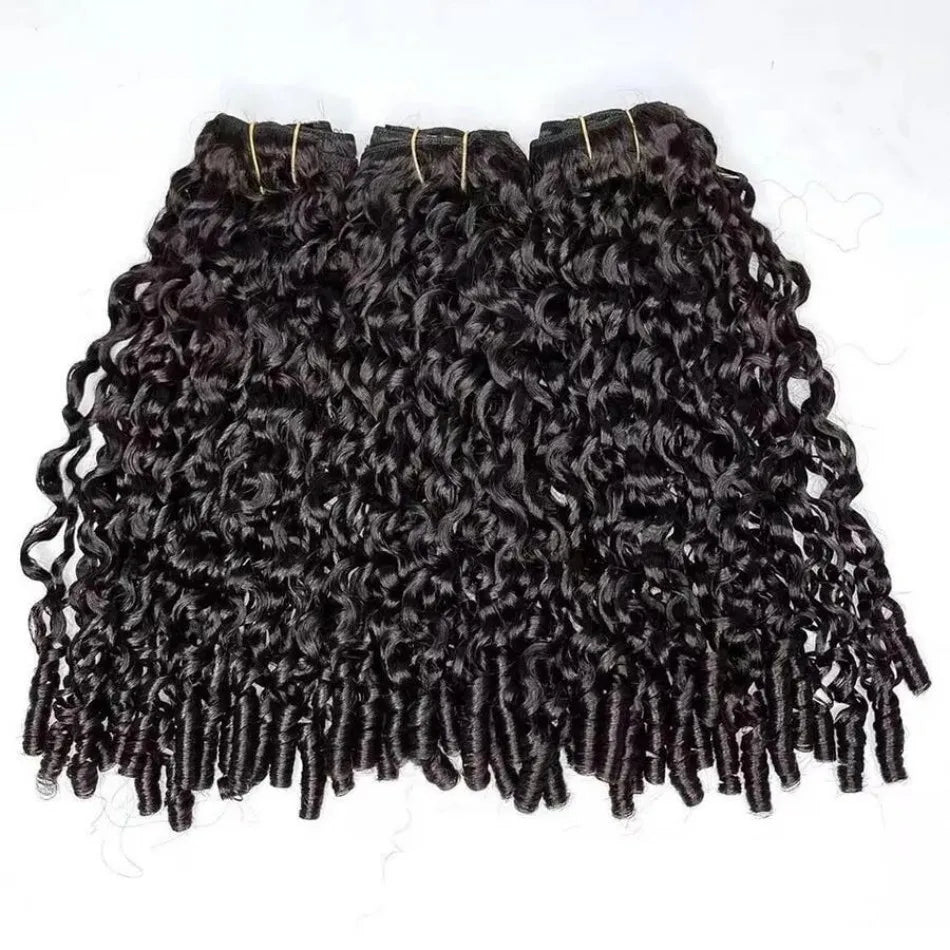 12A Burmese Curly Bundles Human Hair 18 20 22 24 Inch Unprocessed Virgin Hair Deep Wave Bundles With Spiral Curls Ends Water Wave Human Hair Bundles For Black Women Natural Color - MERGE.DAY.1.FREESTYLE