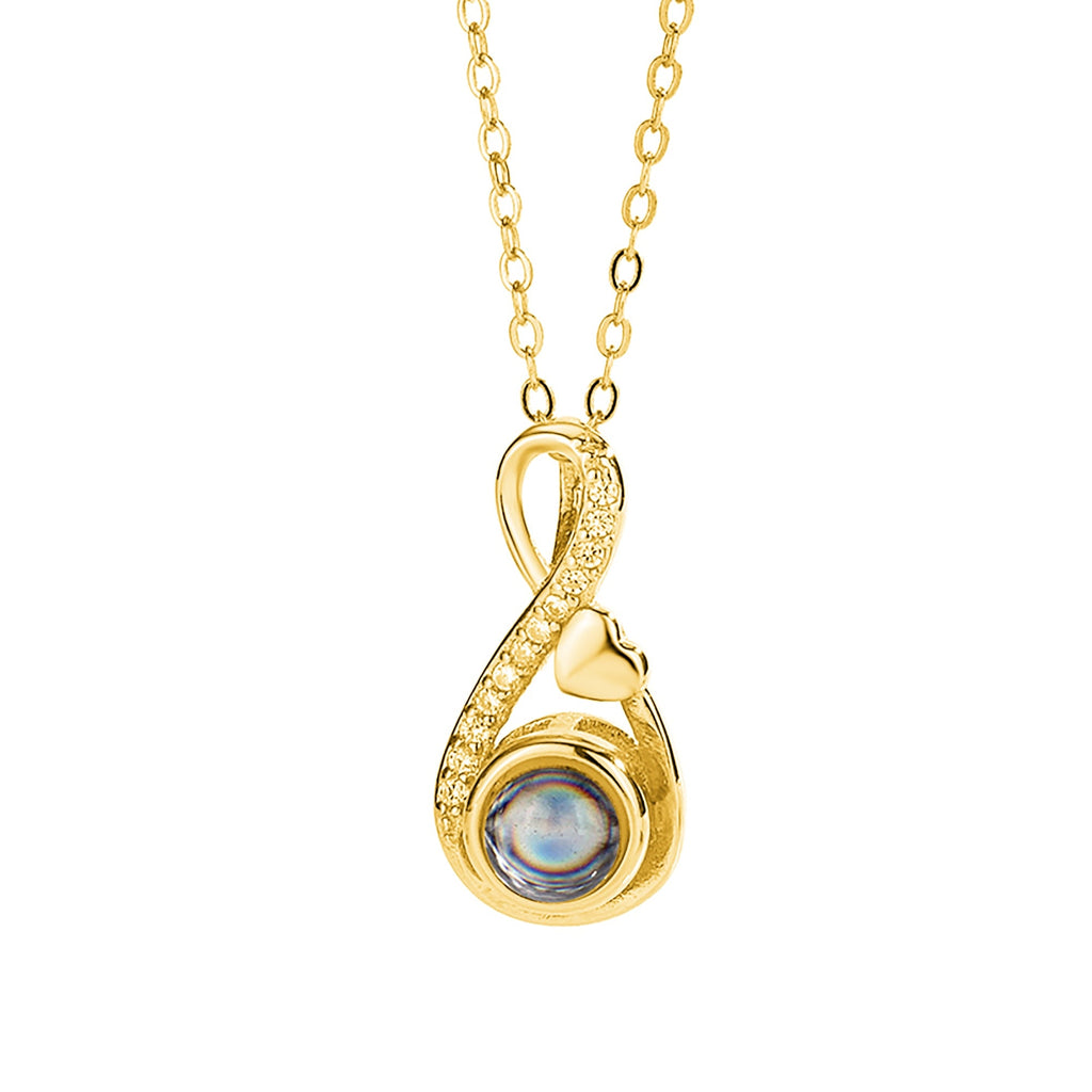 Projection necklace For Customized Photos Romantic Love Memory Wedding Necklace for Women - MERGE.DAY.1.FREESTYLE