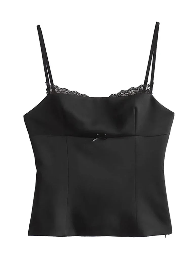 Leopard Print Sling Women Sexy Tube Top Sleeveless Backless Lace Slim Tanks Tops - MERGE.DAY.1.FREESTYLE