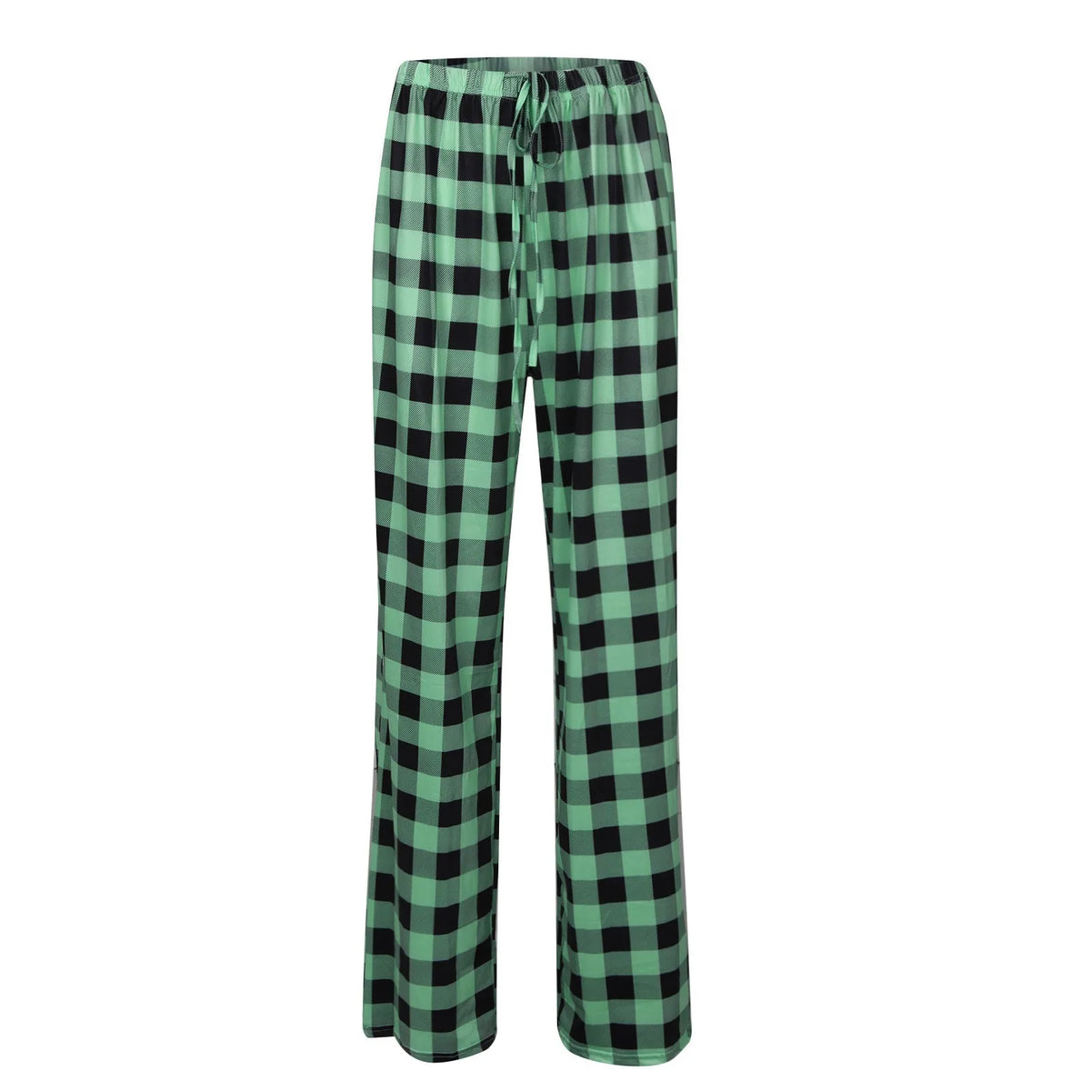 Women Christmas Pajama pants Autumn Winter Plaid Printed Pants - MERGE.DAY.1.FREESTYLE