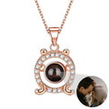 Photo Projection Necklace 12 Constellation Patterns Pendant Necklace - MERGE.DAY.1.FREESTYLE