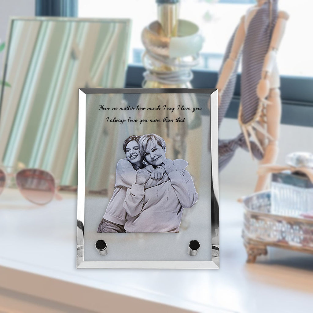 Customized Crystal Family Lovers Photo Album Image Laser Photo Frame - MERGE.DAY.1.FREESTYLE