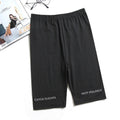 Shorts Thin Fitness Casual High Waist Biker Short Summer Slim Knee-Length Bottoms Streetwear - MERGE.DAY.1.FREESTYLE