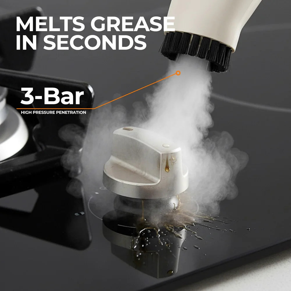 Multi-Purpose Steam Mop Cleaner, High Flow Steamer Cleaning Machine, Portable Handheld Steam Cleaner for Floor Window Tile Grout - MERGE.DAY.1.FREESTYLE