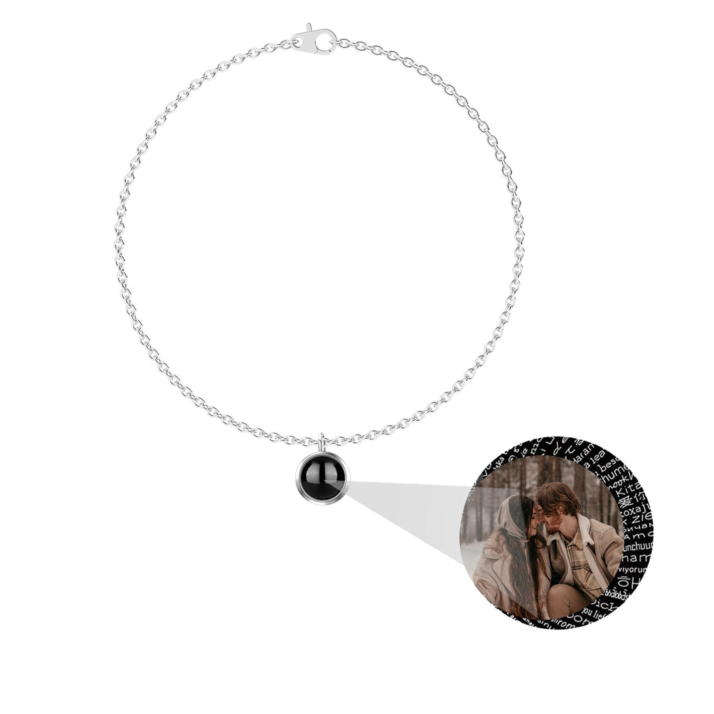 Custom Personalized Photo 100 Languages I Love You Projection Bracelet - MERGE.DAY.1.FREESTYLE