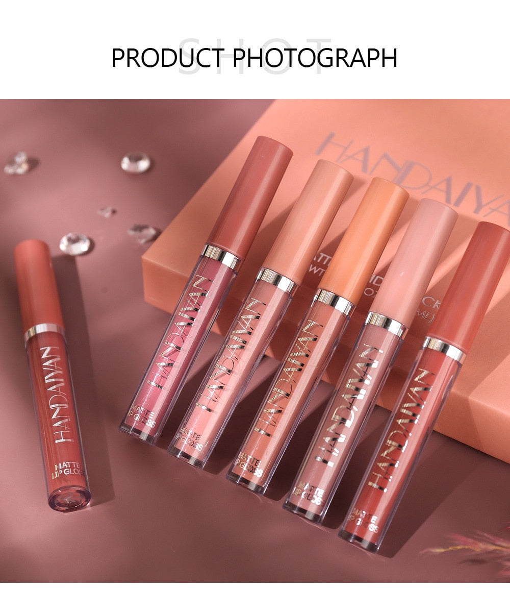 Liquid Lipstick Set Ultra Matte Velvet Waterproof Long Lasting Lip Glosses Nude Makeup Cosmetic Kit - MERGE.DAY.1.FREESTYLE