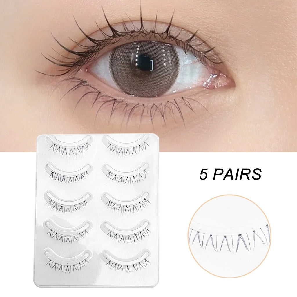 Manga Lashes Soft Natural Eyelashes Thick False Eyelashes - MERGE.DAY.1.FREESTYLE