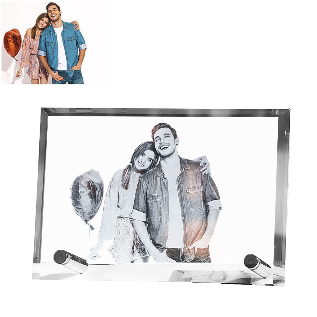 Customized Crystal Family Lovers Photo Album Image Laser Photo Frame - MERGE.DAY.1.FREESTYLE