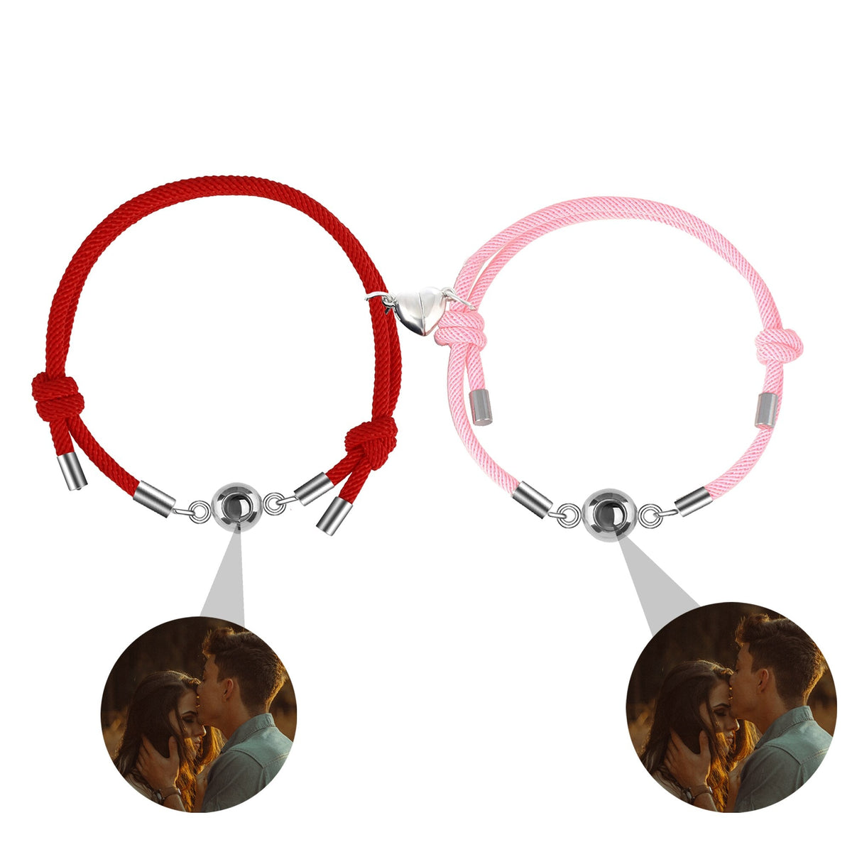 Custom Projection Braided Bracelet Personalized Photo Bracelet Custom Jewelry - MERGE.DAY.1.FREESTYLE