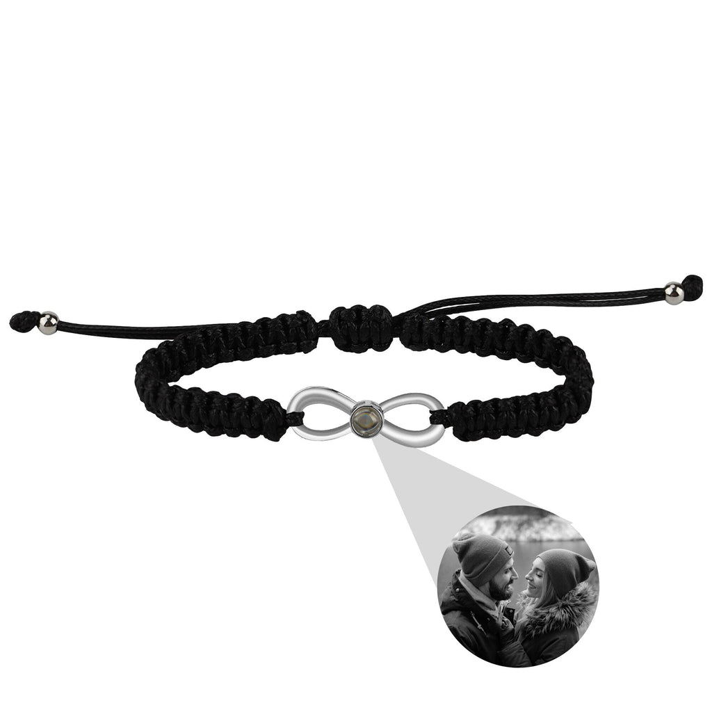 Lnfinite Cycle of Customizable Photos Bracelet Custom Projection Bracelets - MERGE.DAY.1.FREESTYLE