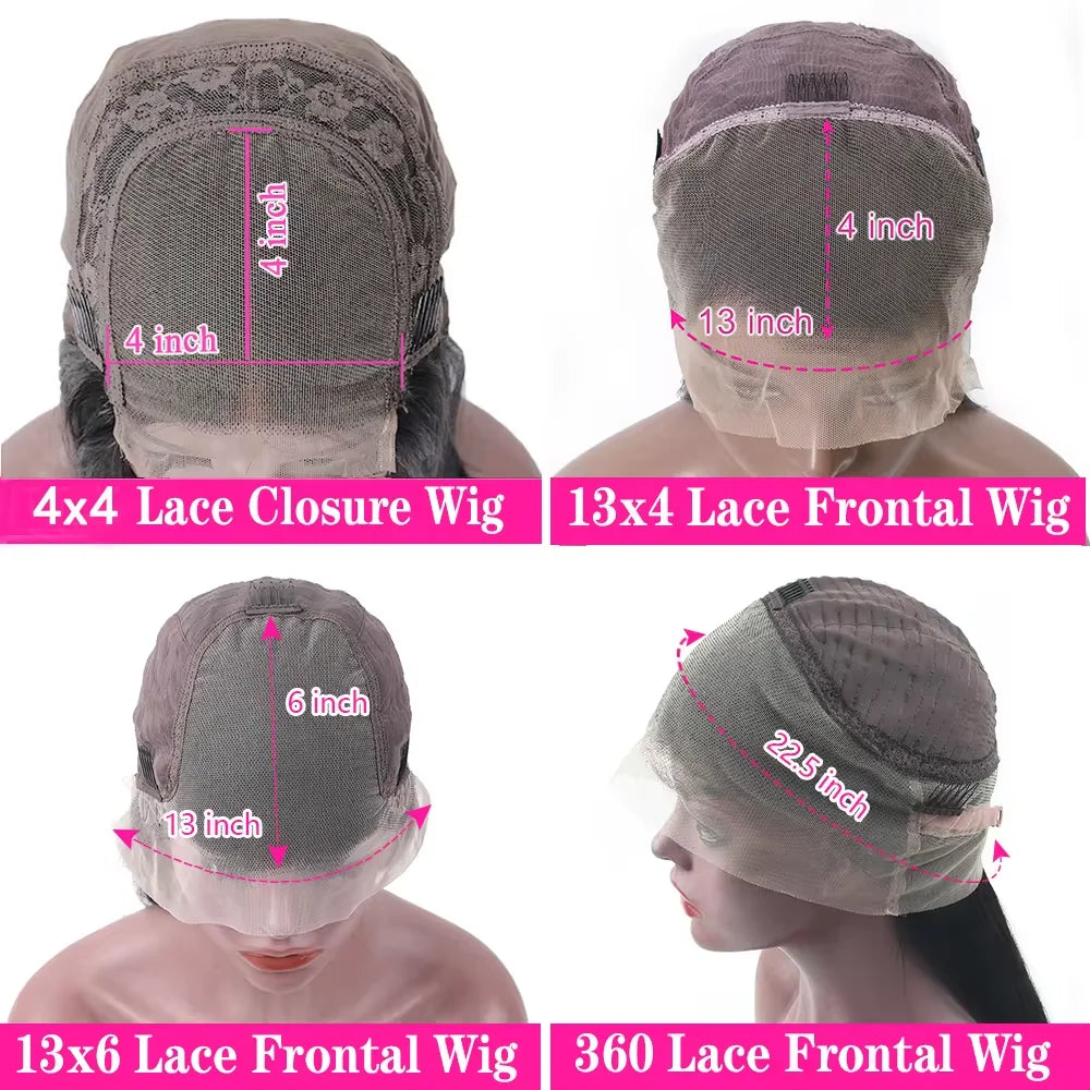 Ash Blonde Lace Front Human Hair Wig Remy Vietnamese 4/613 Highlight Wig Body Wave 13x4 Colored Wigs 613 HD Lace Frontal Wig - MERGE.DAY.1.FREESTYLE