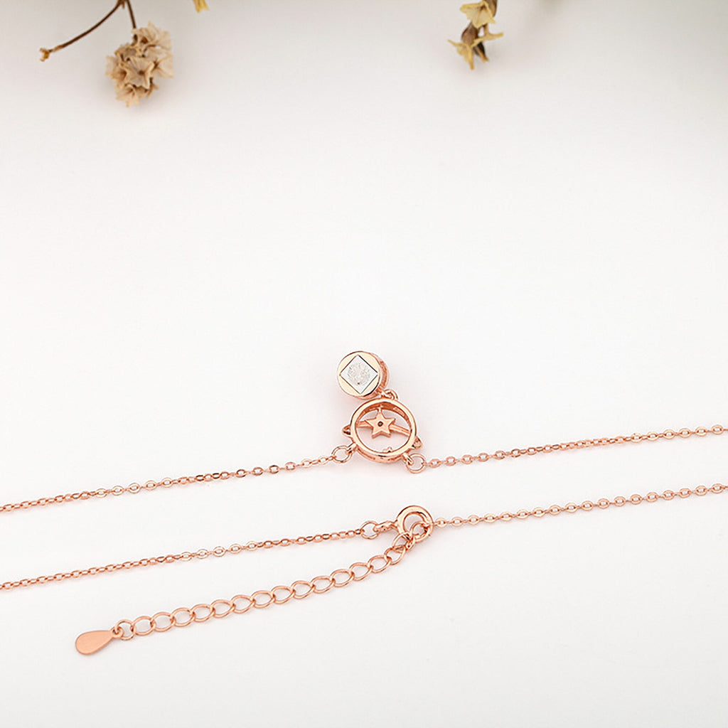 Planet with customizable photos Projection Necklace Pendant Jewelry - MERGE.DAY.1.FREESTYLE
