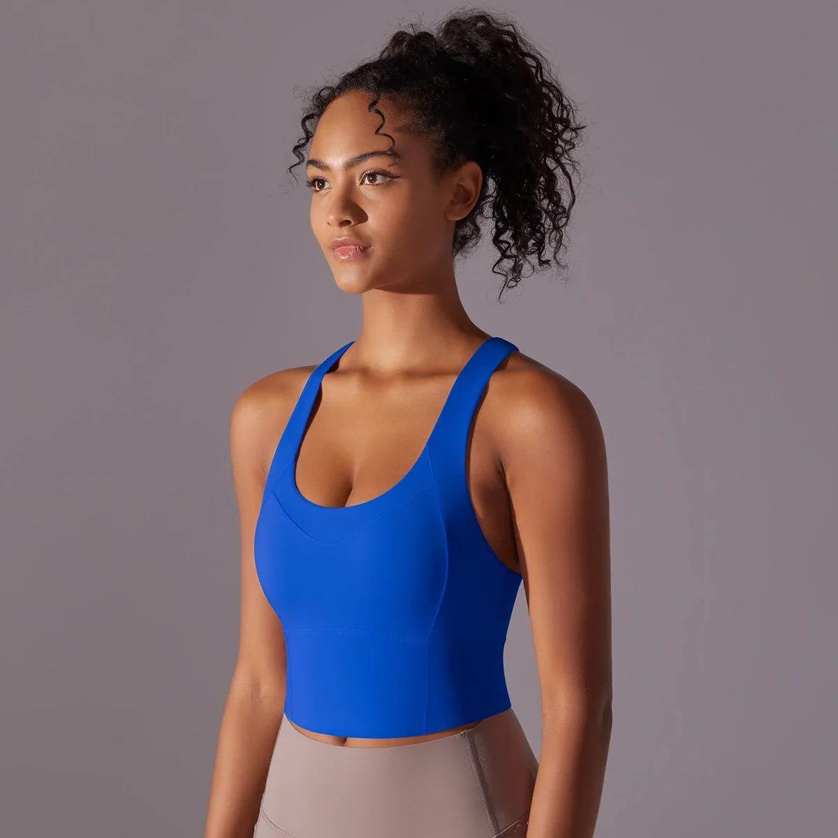 Nylon Sexy Women's Sports Bra Top Women Tight Elastic Gym Sport Yoga Bras - MERGE.DAY.1.FREESTYLE