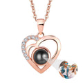 Customizable photo Projection Necklace Pendant Jewelry For Lover Girlfriend - MERGE.DAY.1.FREESTYLE