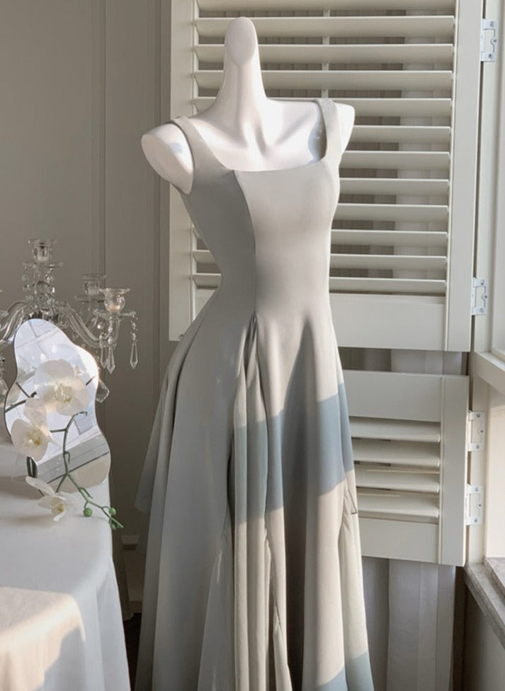 Summer Ladies Vestidos Spaghetti Strap Slim Waist Mesh Patchwork Women Dress - MERGE.DAY.1.FREESTYLE