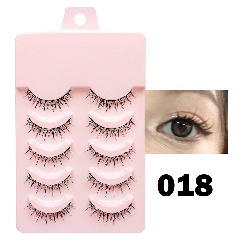 Manga Lashes Soft Natural Eyelashes Thick False Eyelashes - MERGE.DAY.1.FREESTYLE
