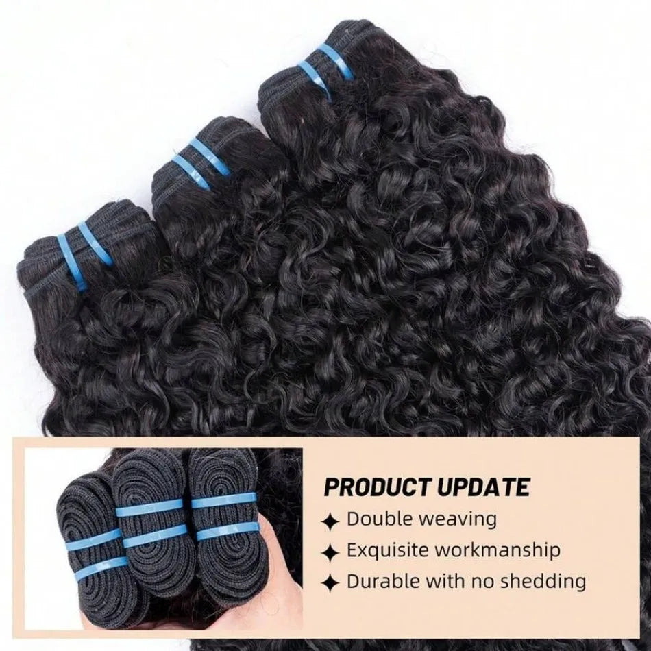 12A Burmese Curly Bundles Human Hair 18 20 22 24 Inch Unprocessed Virgin Hair Deep Wave Bundles With Spiral Curls Ends Water Wave Human Hair Bundles For Black Women Natural Color - MERGE.DAY.1.FREESTYLE