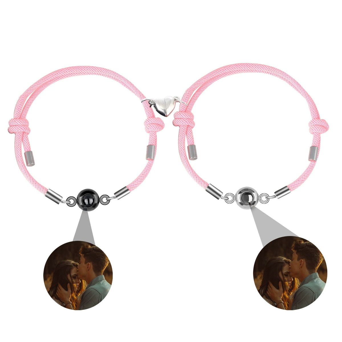 Custom Projection Braided Bracelet Personalized Photo Bracelet Custom Jewelry - MERGE.DAY.1.FREESTYLE