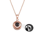 Customized photo projection necklace Creative Pendant is a Commemorative Gift - MERGE.DAY.1.FREESTYLE