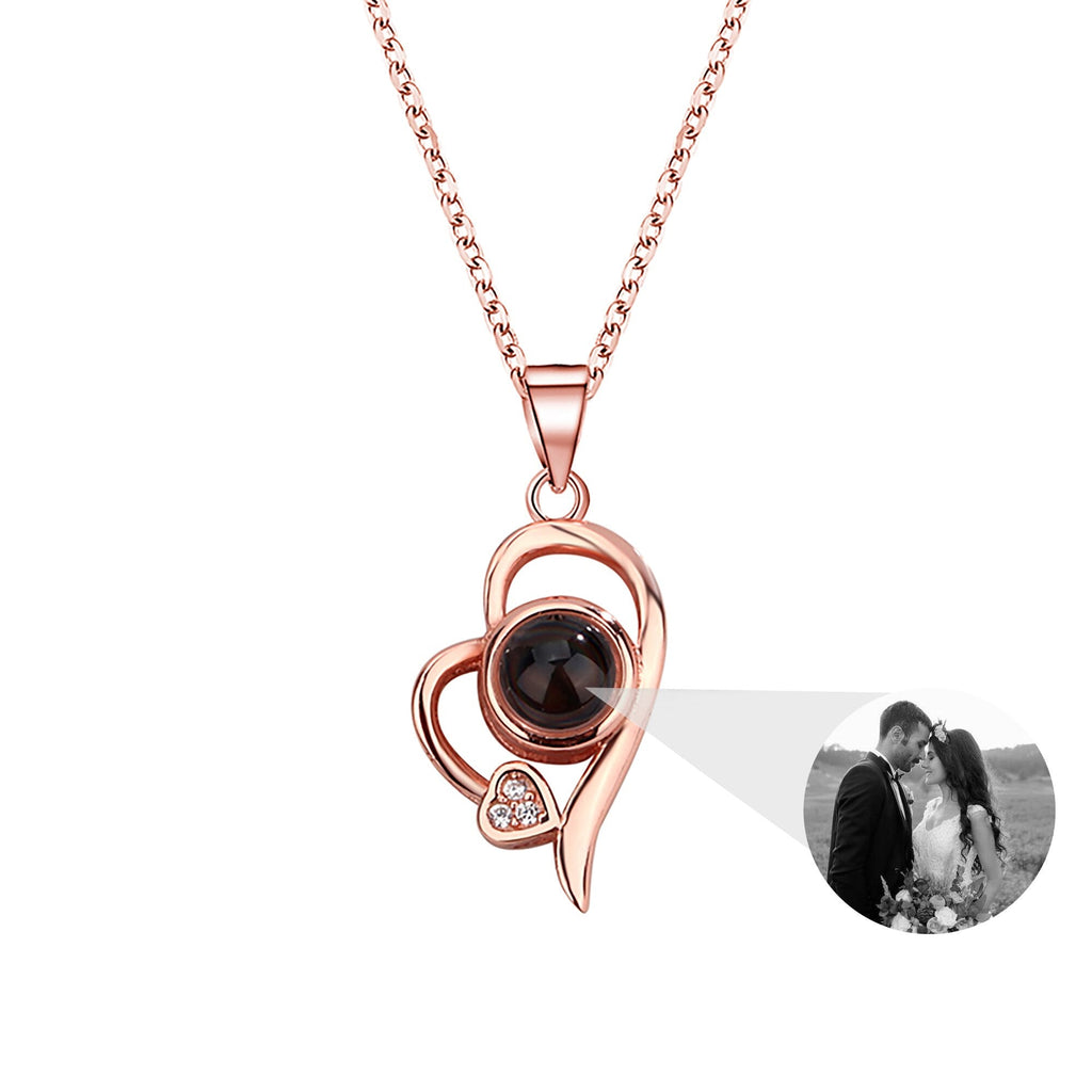 Customized photo projection necklace Couple Romantic Cute Accessories - MERGE.DAY.1.FREESTYLE