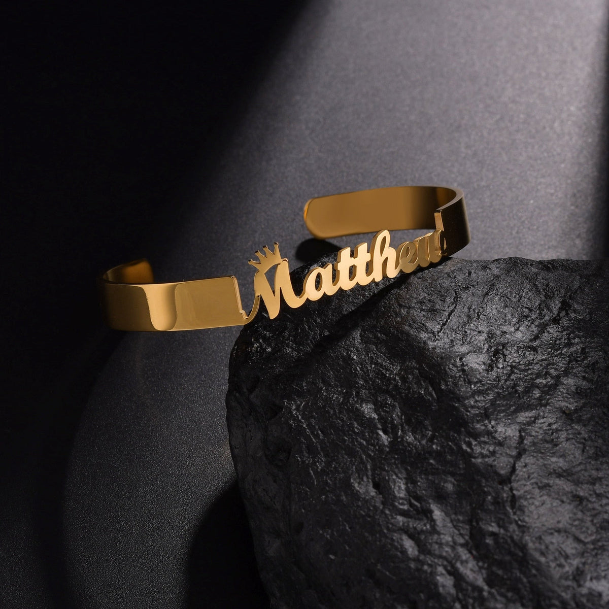 Customized Letter Name Bracelet Bangles for Women Men Chrismas Jewelry Gift - MERGE.DAY.1.FREESTYLE
