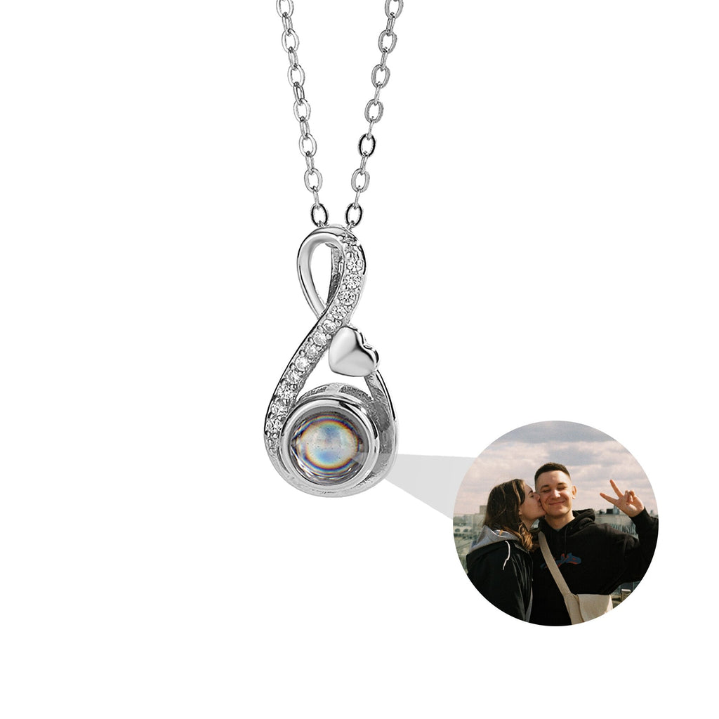 Projection necklace For Customized Photos Romantic Love Memory Wedding Necklace for Women - MERGE.DAY.1.FREESTYLE