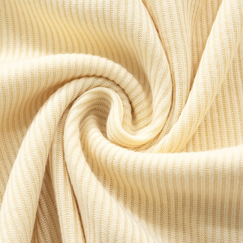 Sexy O Neck Split Ribbons Cropped T-Shirts Women Ribbed Knit Short Sleeve Slim Tshirts 2022 Summer - MERGE.DAY.1.FREESTYLE