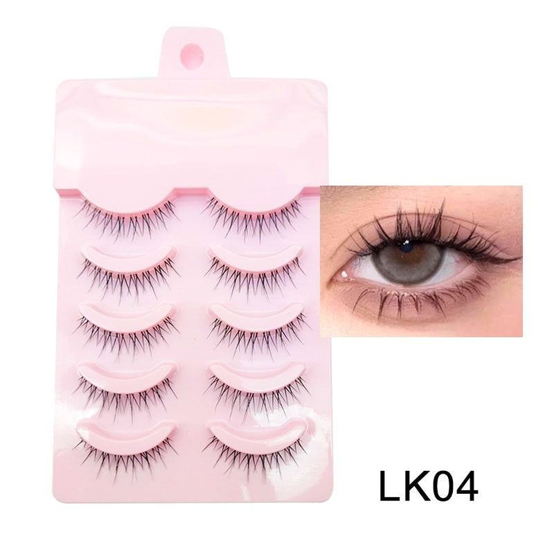 Manga Lashes Soft Natural Eyelashes Thick False Eyelashes - MERGE.DAY.1.FREESTYLE