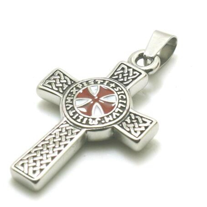 Personality Creative Jesus Cross Amulet Pendant Rock Casual Gift Catholic Christian Necklace - MERGE.DAY.1.FREESTYLE