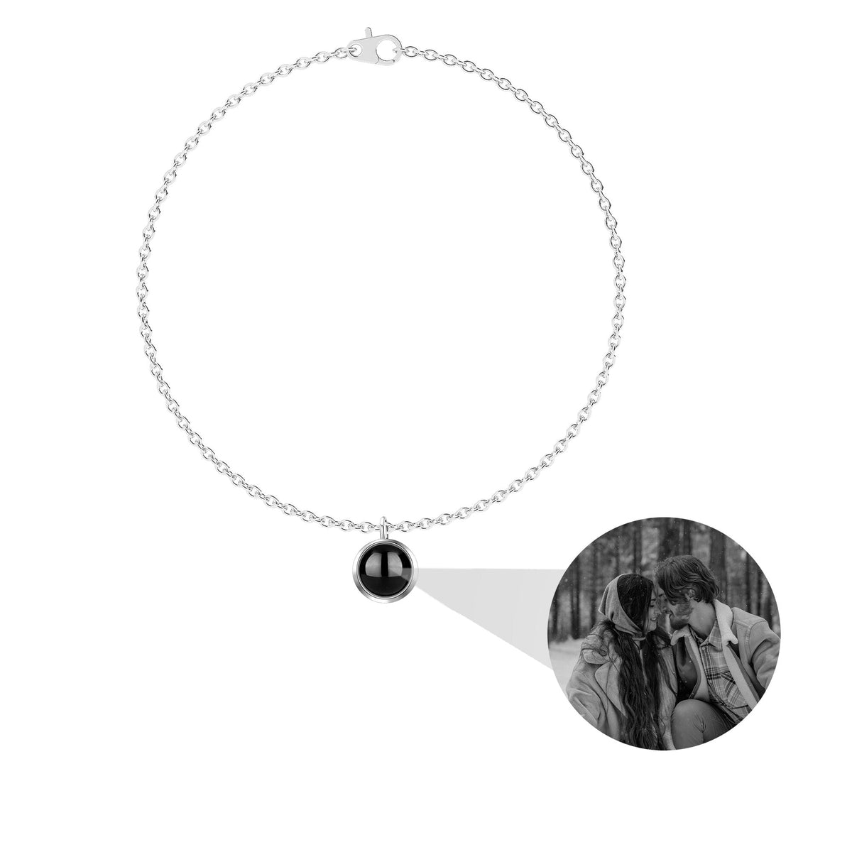 Custom Personalized Photo 100 Languages I Love You Projection Bracelet - MERGE.DAY.1.FREESTYLE